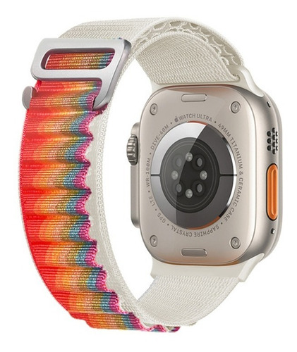 Correa Para Apple Watch Ultra Nylon Alpine Serie 8 7 6 5 4 3