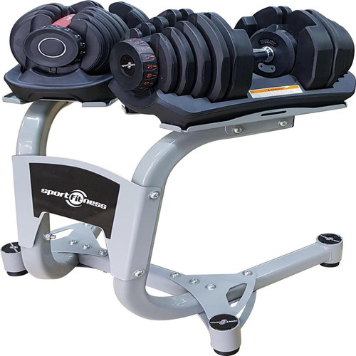 Rack Para Mancuernas Ajustables, Ejercicio Brazo Sportfitnes