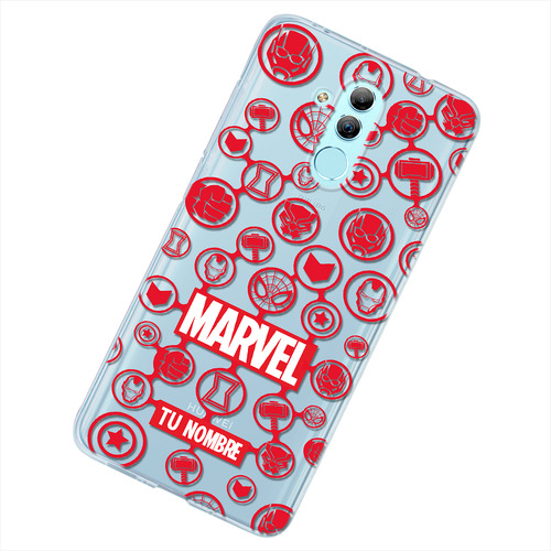 Funda Para Huawei Marvel Superhéroes Personalizada