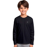 Camisa Térmica Infantil Proteção Solar Uv Blusa Segunda Pele