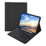 Funda Teclado Bluetooth + Vidrio Para iPad 10th Gen 10,9' 