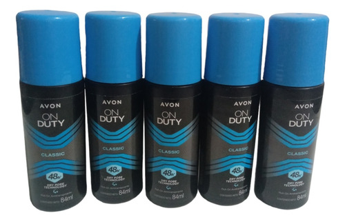 Desodorante Roll On Avon On Duty 84ml Combo De 12 Piezas 