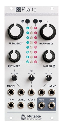 Mutable Instruments Plaits Módulo Oscilador Eurorack