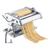 Maquina Manual De Pastas Acero Inoxidable Color Plateado