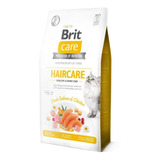 Alimento Brit Brit Care Grain-free Haircare Healthy & Shiny Coat Para Gato Adulto Sabor Salmón Y Pollo Y Linaza En Bolsa De 2kg