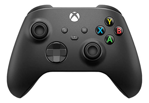 Controle Sem Fio Xbox Series S X E Pc Carbon Black Preto