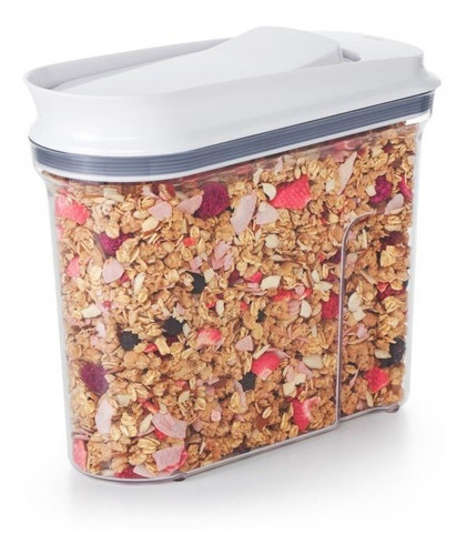 Dispenser Cereal Hermético Grande 2,3 L Contenedor Oxo Pop 