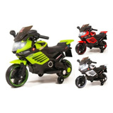 Moto Ruedas A Bateria 6v Con Luces Y Sonidos Babymovil