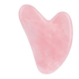 Gua Sha Facial Cuarzo Rosa Masajeador Facial Cuidado Masajes