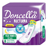 Doncella Toallas X8 Nocturnas Alas Pocket 