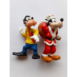 Lote 2 Figuras Goofy Tribilin Disney Vintage Marca Applause 