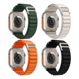 4 Correas Para Apple Watch Ultra 9 8 7 Se 6 5 3, Alpine Loop