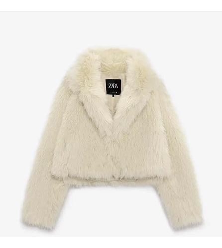 Campera Efecto Piel Zara Tipo Ginebra Jazmín Chebar Nueva