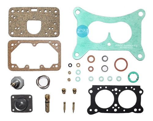 Chevrolet Chevy 250 Serie 2 Kit Carburador Holley 2 Bocas