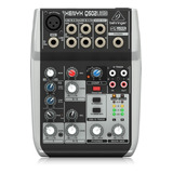 Mixer Behringer Xenyx Q502 Usb 1 Canal Mono 2 Stereo