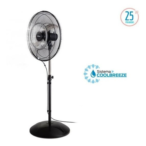 Ventilador De Pie Liliana Vp25mcb Industrial Sist Coolbreeze