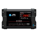 Fonte Jfa Storm 70a Digital Cca E Carregador Bateria Bivolt 