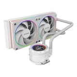 Water Cooler Pcyes Vision 240mm White Ghost - Tela Lcd 2,1 Led Rgb