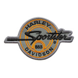 Parche Bordado Harley Davidson Sporster 883 Reflectivo