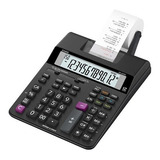 Calculadora Con Impresor Casio Sumadora Hr-200rc Color Negro