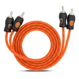 Cabo Coaxial Rca Som Automotivo 5 Metros Kx 3 Flexivel