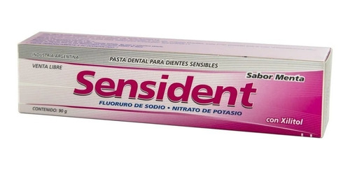 Pack 3u Sensident Pasta Dental Para Dientes Sensibles 90g