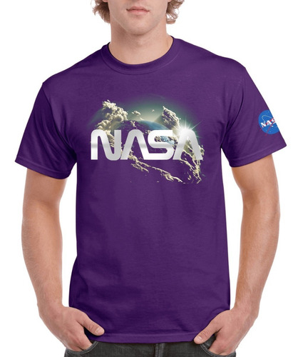 Playera Camiseta Nasa Logo Legendario Space Administration