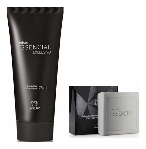 Essencial Exclusivo Natura Shampoo Condicionante + Sabonete