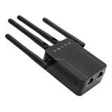 Repetidor Inalámbrico Negro Extensión Wifi Doble Banda