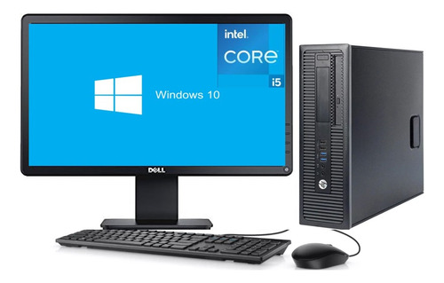 Pc Cpu Desktop Hp 4300 I5 3 Geração 8gb 480gb Windows Pro