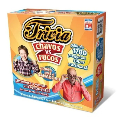 Trivia Chavos Vs Rucos 1700 Preguntas Fotorama | Meses sin interés