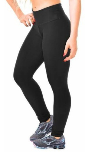 Legging Leg Leguin Preta Básica Noite Inverno