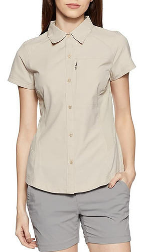 Camisa Columbia Silver Ridge Manga Corta Mujer