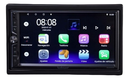 Radio De Auto Bowmann Pantalla Lcd  Tactil 7  3 Puertos Usb