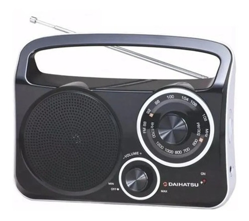 Radio Daihatsu D-rp400 Am Fm Portatil A Pila Y 220v Almagro