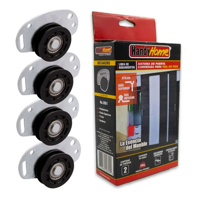 Sistema Puerta Corrediza Para Riel De Piso 3951 Handy Home