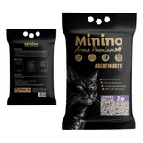 Arena Para Gatos Aglutinante Minino Premium 10kg Lavanda Tm X 10kg De Peso Neto  Y 10kg De Peso Por Unidad