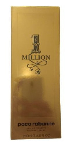 Perfume 1 Million Paco Rabanne Eau De Toilette Masc 200ml