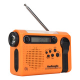 Set De Radio Led Con Alarma De Manivela Alimentada Por Radio