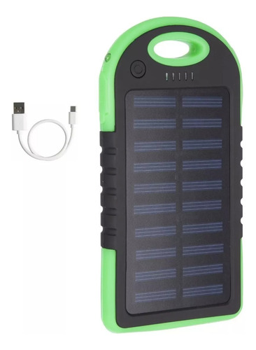 Cargador Solar Portatil Batería Externa Solar 10000mah Power