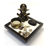 Jardim Zen Ganesha Incensário Meditação Yoga Decoração 