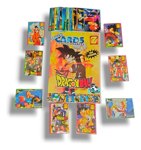 Álbum Dragon Ball Cards Coleccionables+ Set Completo A Pegar