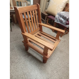 Sillon Fijo Algarrobo 1 Cpo -reforzado Sin - Almohadones