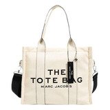 Para Marc Jacobs Purse The Tote Bag, Nueva Bolsa De Lona Nus