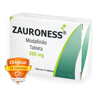 Modafinil Modafinilo 200mg (aditral) Zauroness 14 Tabletas | Envío gratis