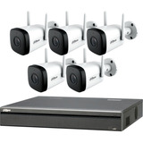 Kit Ip Seguridad Dahua 8 + 5 Camaras 4mp Wifi Con Audio