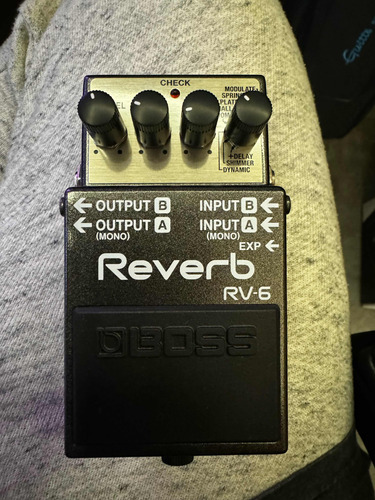 Pedal Boss Reverb Rv-6