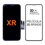 Display iPhone XR + Pelicula 3d Brinde