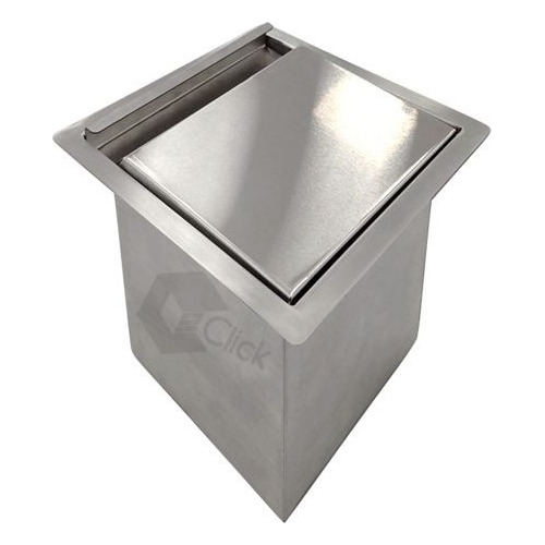 Cesto Lixeira Pia P/embutir 5l Inox C/cuba Cozinha Gourmet