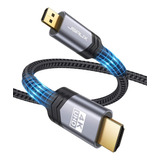 Cable Micro Hdmi A Hdmi Jsaux 4k De 10 Pies, Micro Hdmi A Hd